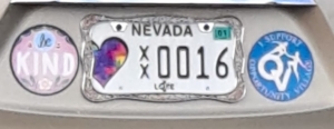  Product Express My Happy Place is LAS Vegas, Nevada License  Plate Frame Tag Car Truck Accessory : Automotive