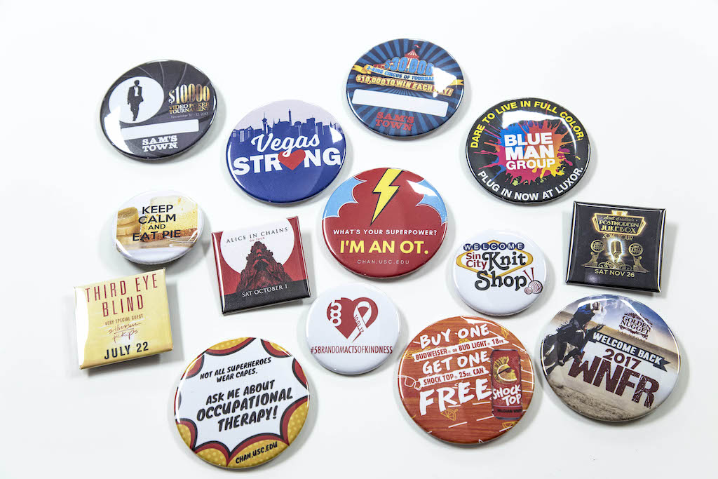 Button Brigade - Promotional buttons for your event or campaign