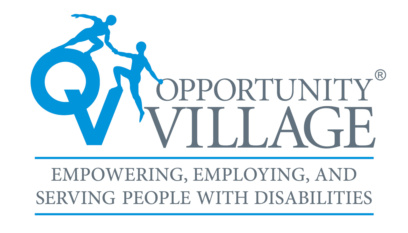 Opportunity Village – Disability Services & Support Organization Logo